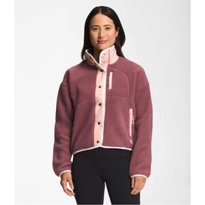 The North Face Cragmont Fleece Jacket Small Cropped Pink